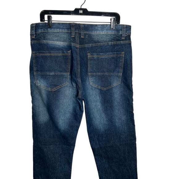 Modern‎ Culture Men's Blue Jeans Size 34x32 - Picture 5 of 8